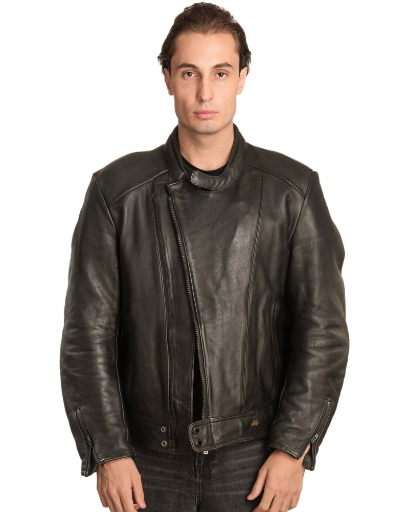 Γνήσιο Ανδρικό Δερμάτινο Μπουφάν - A2