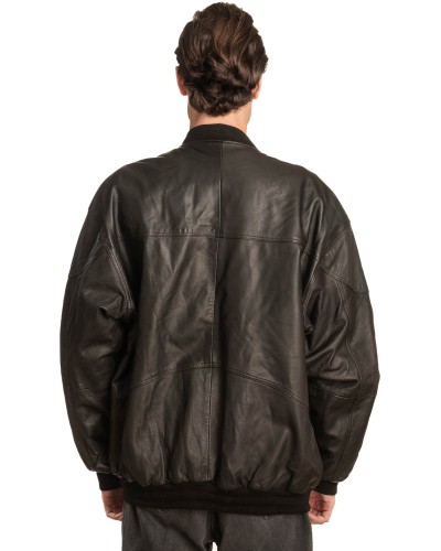 Γνήσιο Ανδρικό Δερμάτινο Μπουφάν - A7