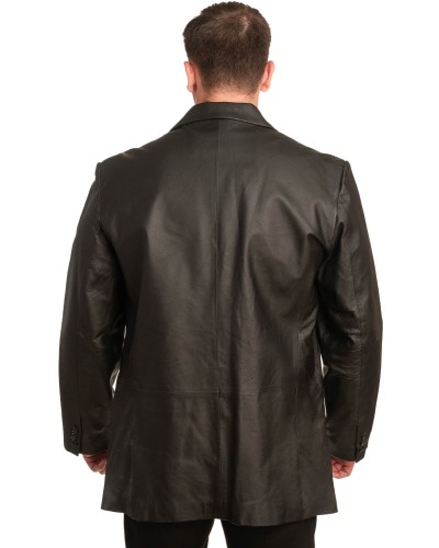 Γνήσιο Ανδρικό Δερμάτινο Σακάκι - Α11