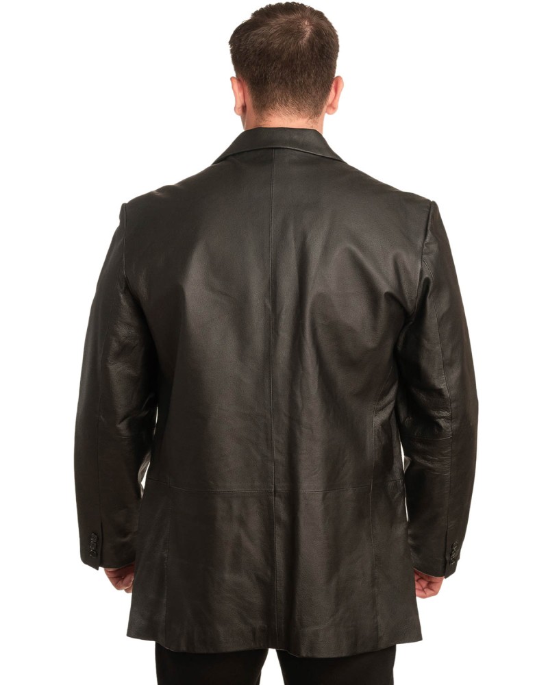 Γνήσιο Ανδρικό Δερμάτινο Σακάκι - Α11