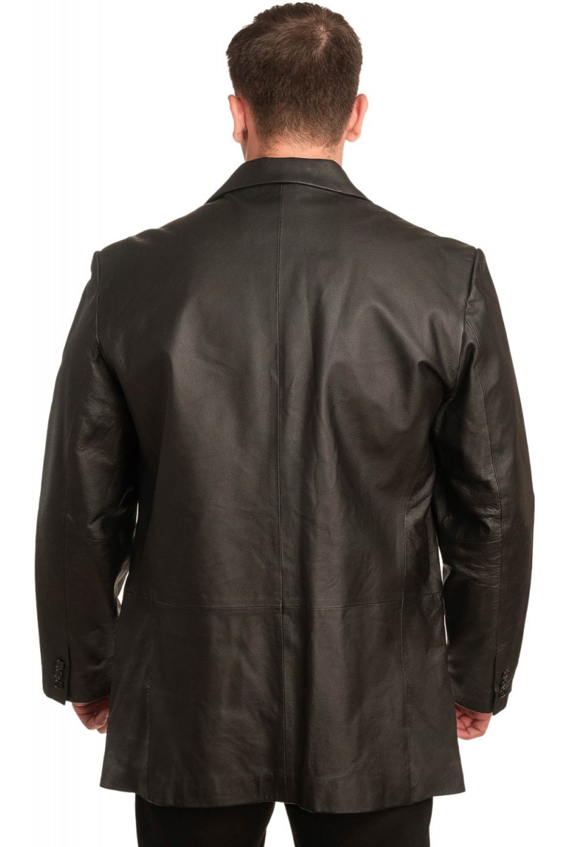 Γνήσιο Ανδρικό Δερμάτινο Σακάκι - Α11