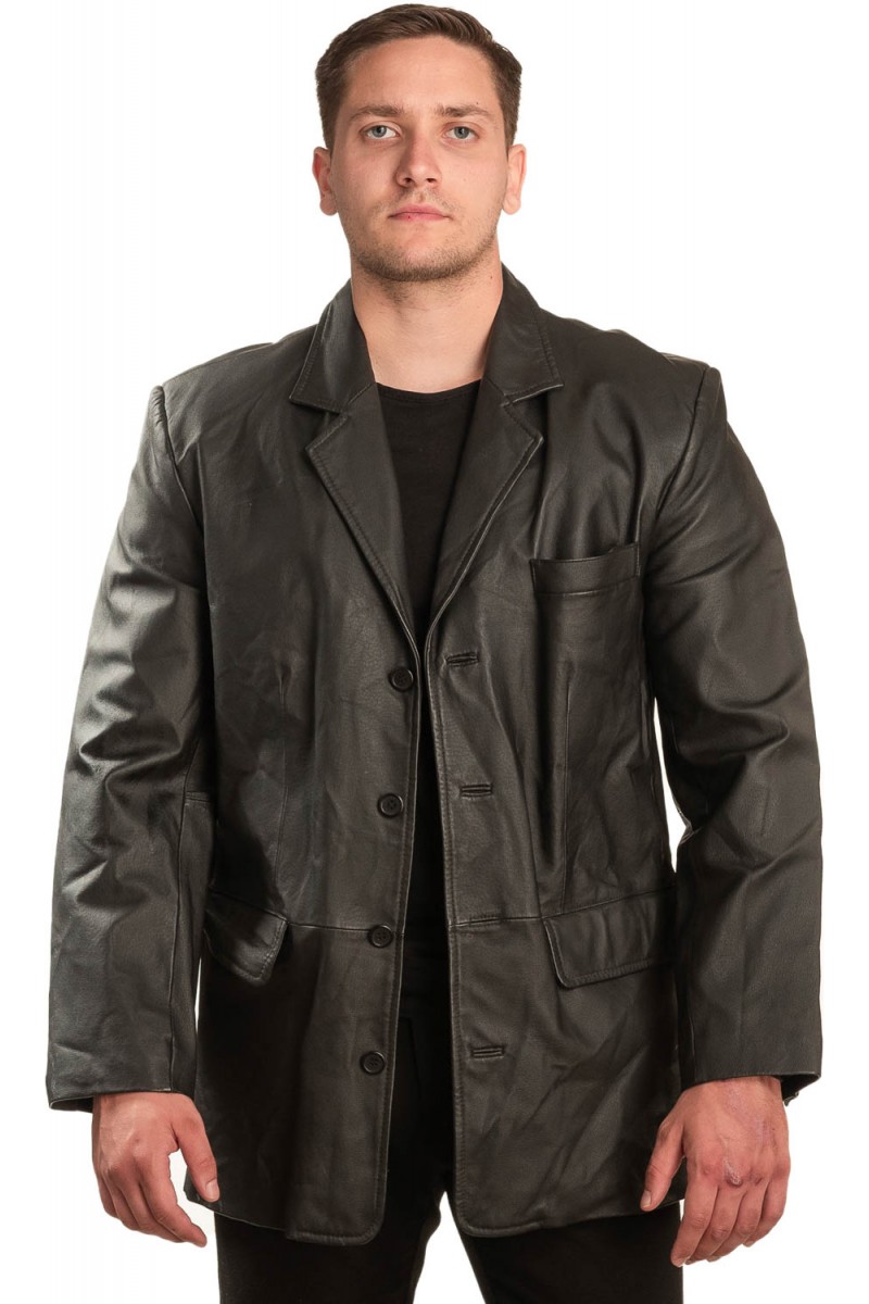 Γνήσιο Ανδρικό Δερμάτινο Σακάκι - Α20