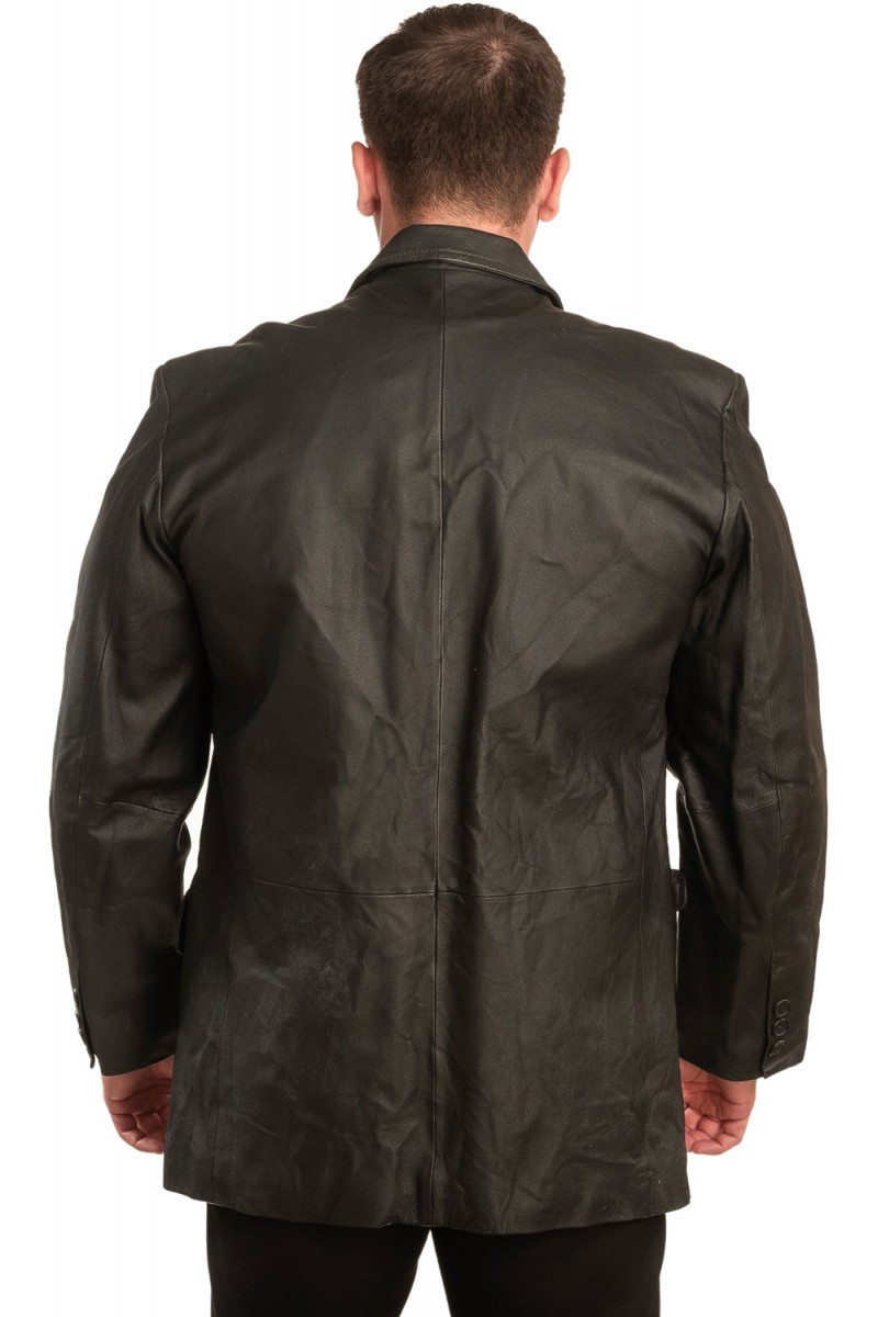 Γνήσιο Ανδρικό Δερμάτινο Σακάκι - Α20