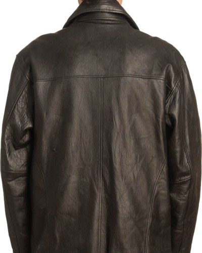  Γνήσιο Ανδρικό Δερμάτινο Μπουφάν - A23