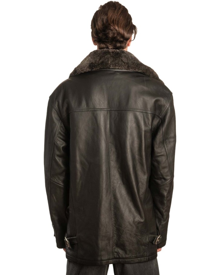 Γνήσιο Ανδρικό Δερμάτινο Μπουφάν - A32