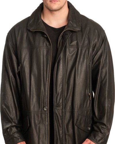 Γνήσιο Ανδρικό Δερμάτινο Μπουφάν - A35