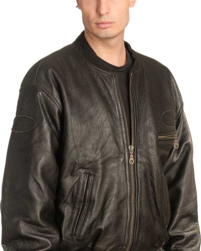 Γνήσιο Ανδρικό Δερμάτινο Μπουφάν - A41