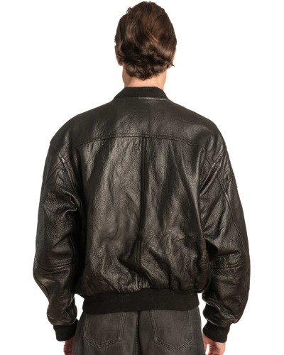 Γνήσιο Ανδρικό Δερμάτινο Μπουφάν - A41