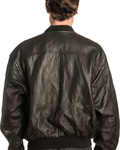 Γνήσιο Ανδρικό Δερμάτινο Μπουφάν - A41