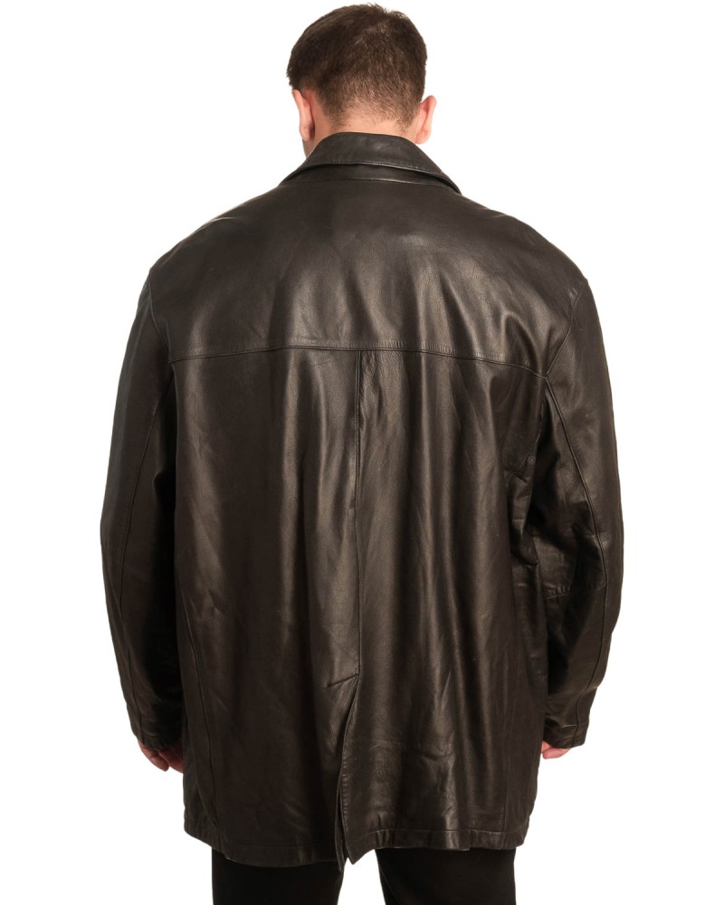 Γνήσιο Ανδρικό Δερμάτινο Σακάκι - A47