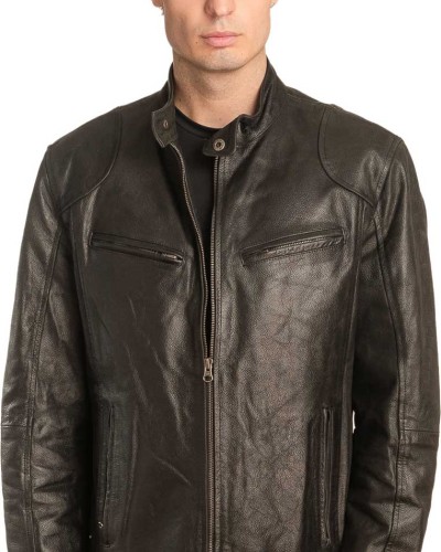 Γνήσιο Ανδρικό Δερμάτινο Μπουφάν - A62