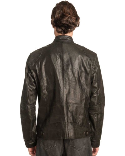 Γνήσιο Ανδρικό Δερμάτινο Μπουφάν - A62