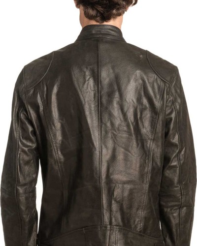 Γνήσιο Ανδρικό Δερμάτινο Μπουφάν - A62