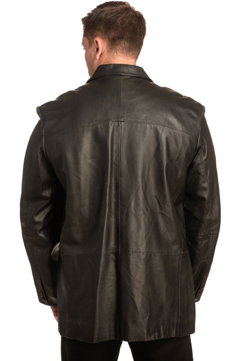 Γνήσιο Ανδρικό Δερμάτινο Σακάκι - Α67