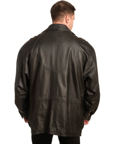 Γνήσιο Ανδρικό Δερμάτινο Μπουφάν - A70