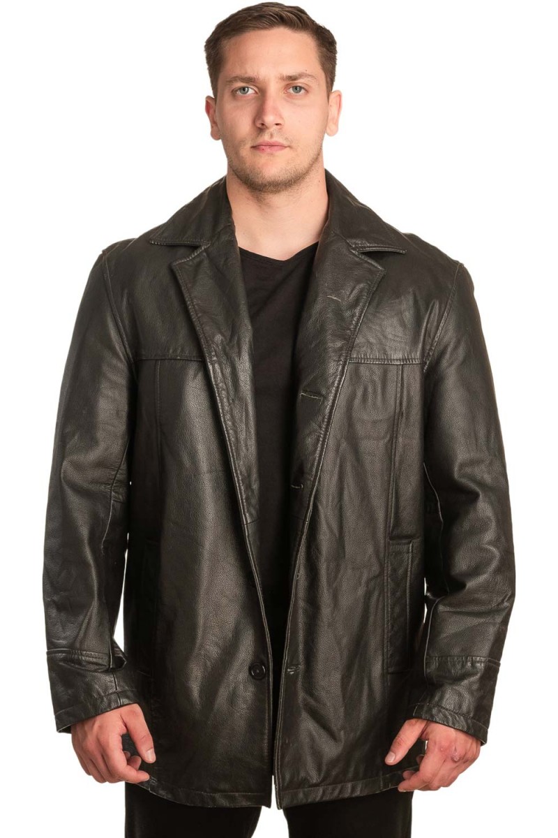 Γνήσιο Ανδρικό Δερμάτινο Σακάκι - Α74 Γνήσιο Ανδρικό Δερμάτινο Σακάκι - Α74