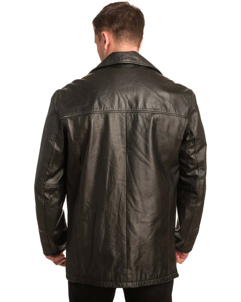 Γνήσιο Ανδρικό Δερμάτινο Σακάκι - Α74