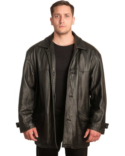 Γνήσιο Ανδρικό Δερμάτινο Σακάκι - Α77