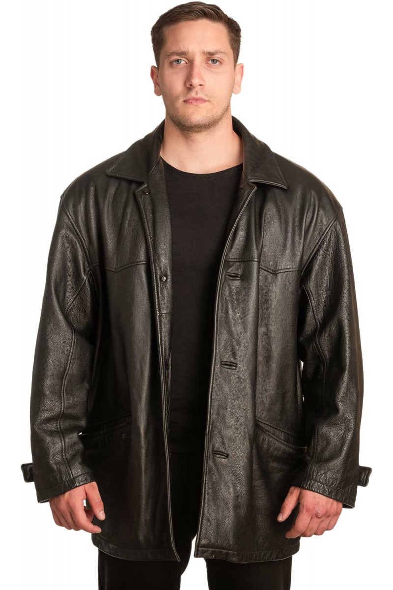 Γνήσιο Ανδρικό Δερμάτινο Σακάκι - Α77 Γνήσιο Ανδρικό Δερμάτινο Σακάκι - Α77
