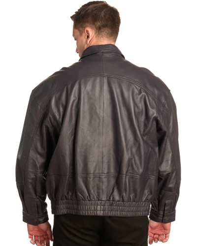 Γνήσιο Ανδρικό Δερμάτινο Μπουφάν - A87