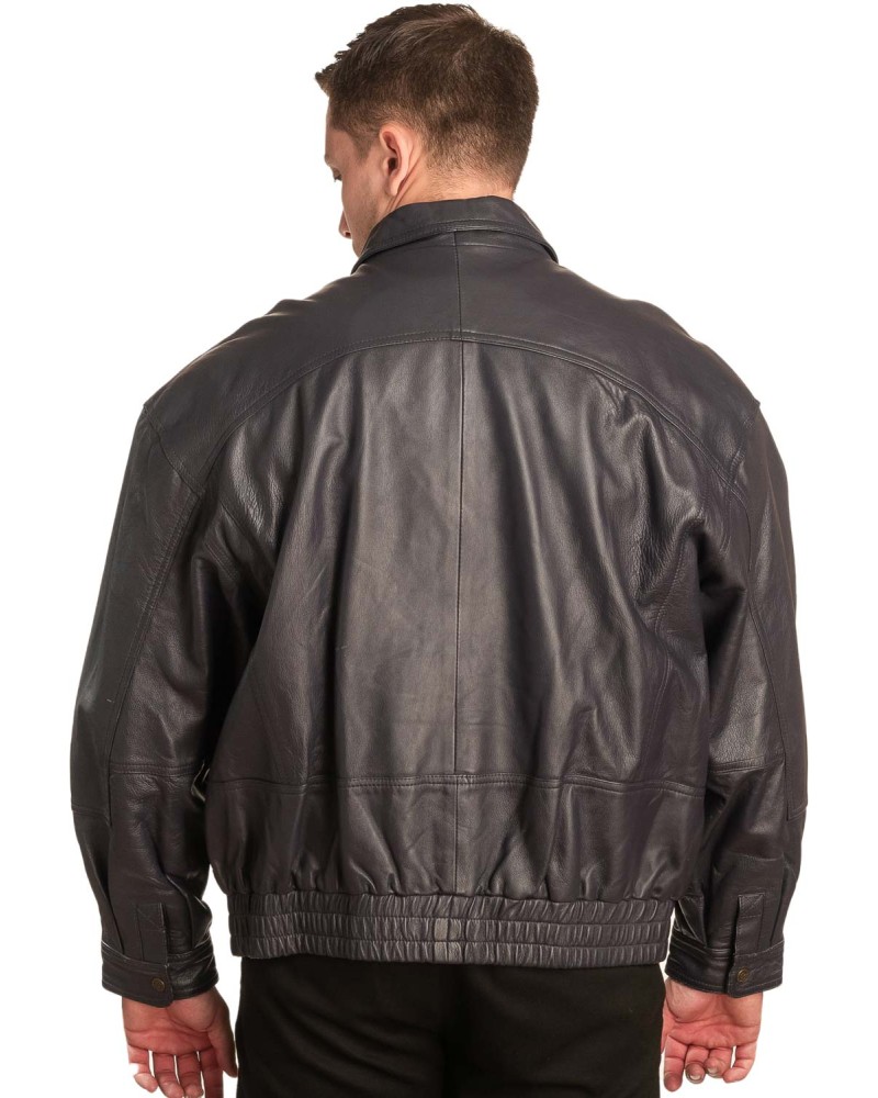 Γνήσιο Ανδρικό Δερμάτινο Μπουφάν - A87