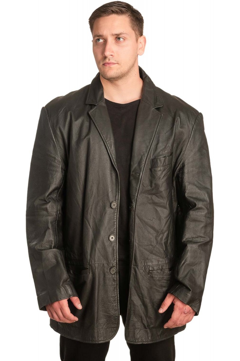 Γνήσιο Ανδρικό Δερμάτινο Σακάκι - Α98 Γνήσιο Ανδρικό Δερμάτινο Σακάκι - Α98