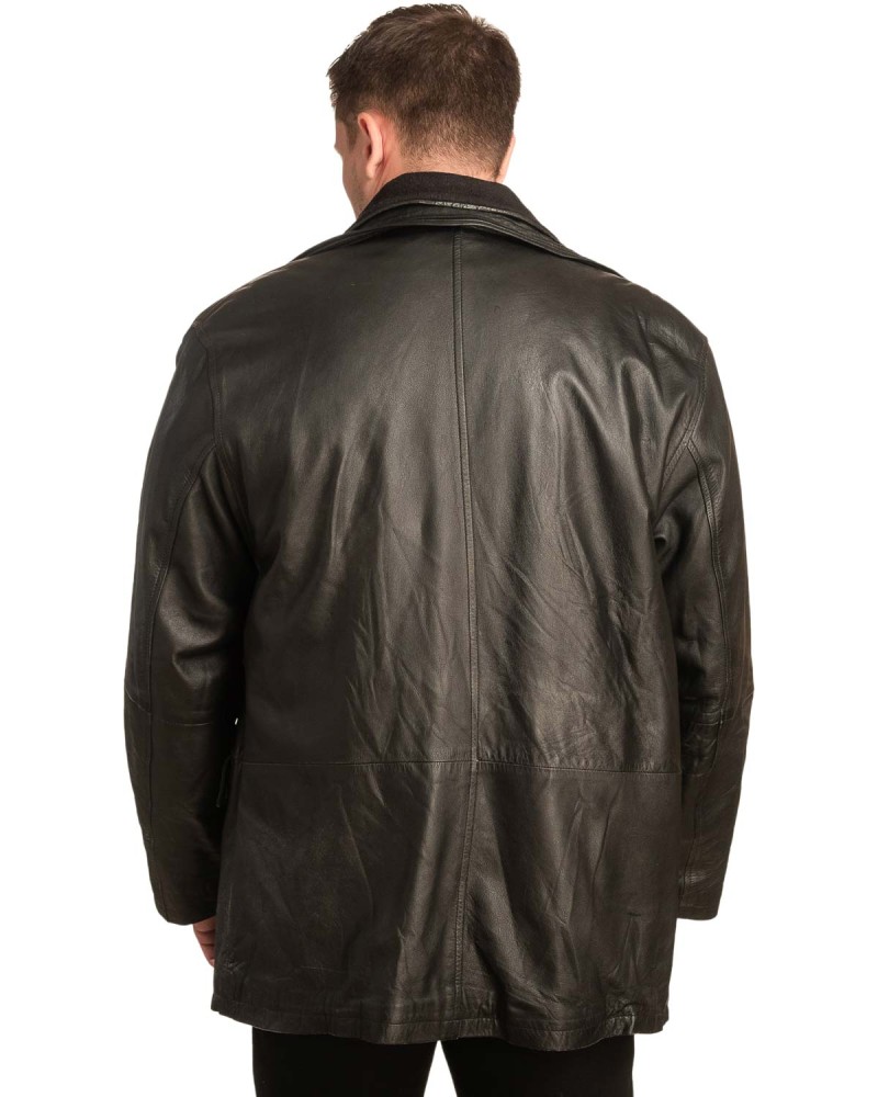 Γνήσιο Ανδρικό Δερμάτινο Μπουφάν - A106