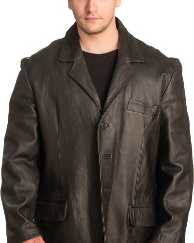 Γνήσιο Ανδρικό Δερμάτινο Σακάκι - Α110