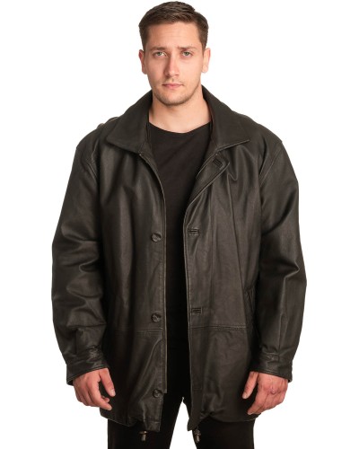 Γνήσιο Ανδρικό Δερμάτινο Μπουφάν - A111