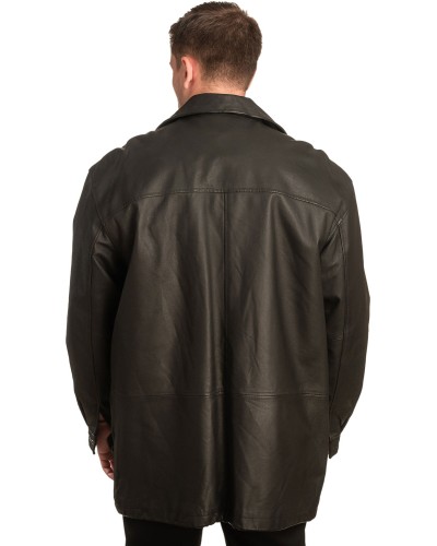 Γνήσιο Ανδρικό Δερμάτινο Μπουφάν - A111