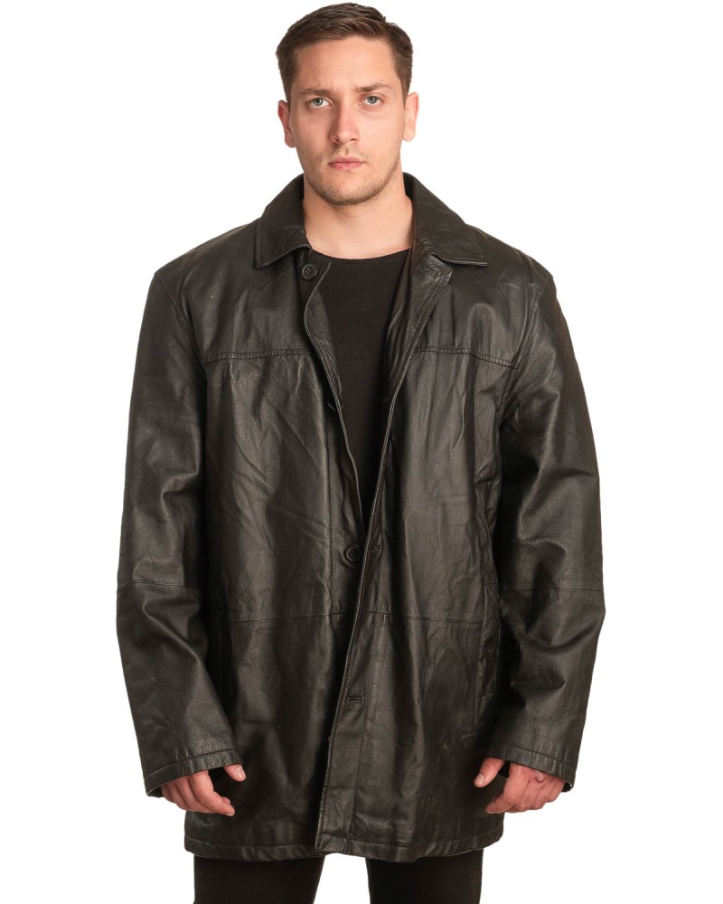 Γνήσιο Ανδρικό Δερμάτινο Σακάκι - Α113