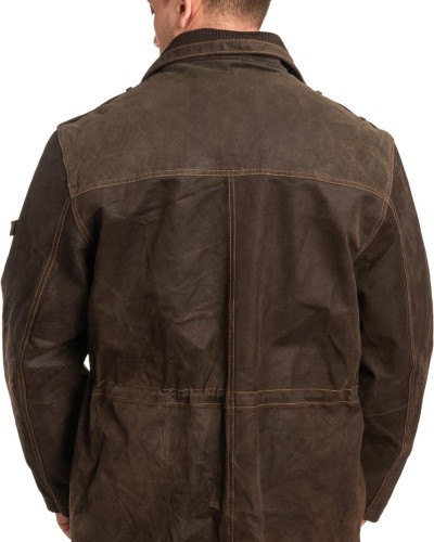 Γνήσιο Ανδρικό Δερμάτινο Μπουφάν - A115