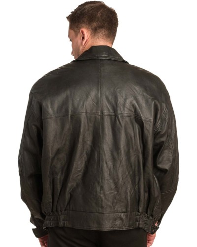 Γνήσιο Ανδρικό Δερμάτινο Μπουφάν - A116
