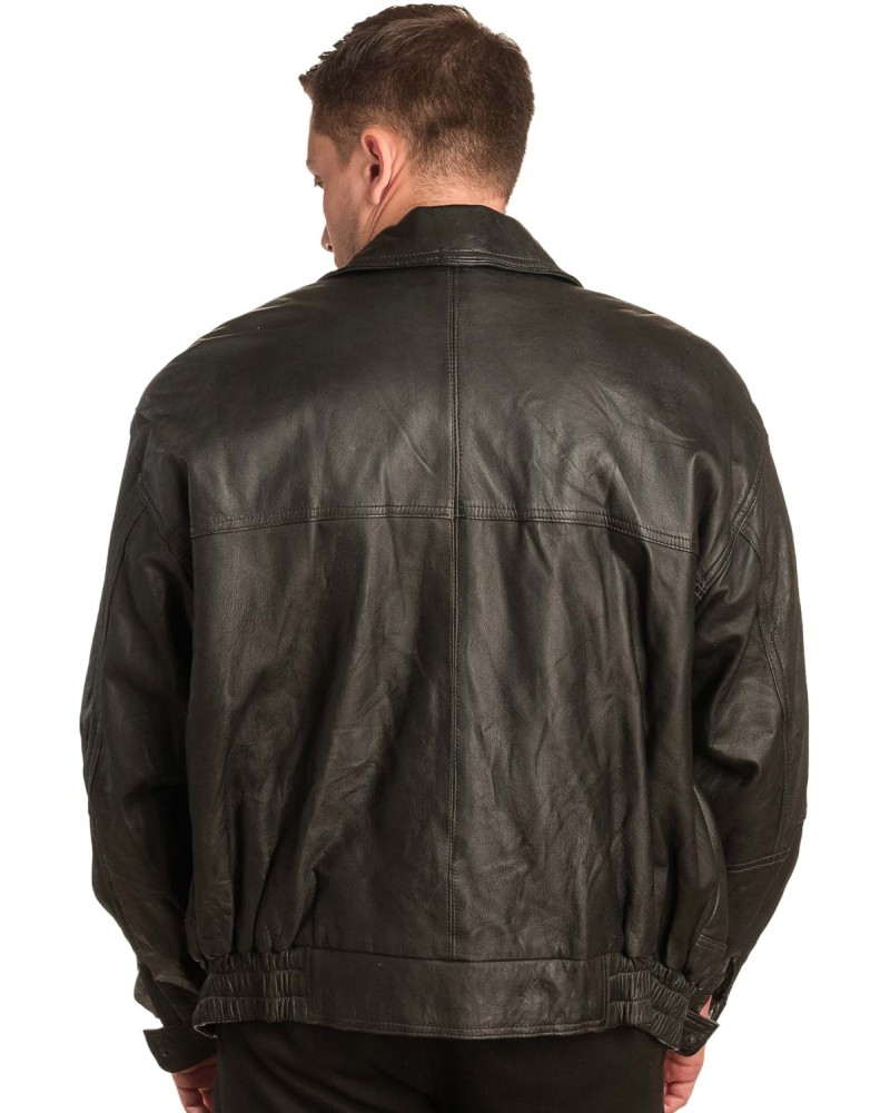 Γνήσιο Ανδρικό Δερμάτινο Μπουφάν - A116