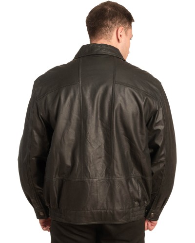 Γνήσιο Ανδρικό Δερμάτινο Μπουφάν - A122