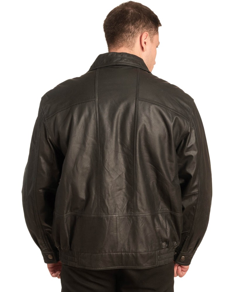 Γνήσιο Ανδρικό Δερμάτινο Μπουφάν - A122
