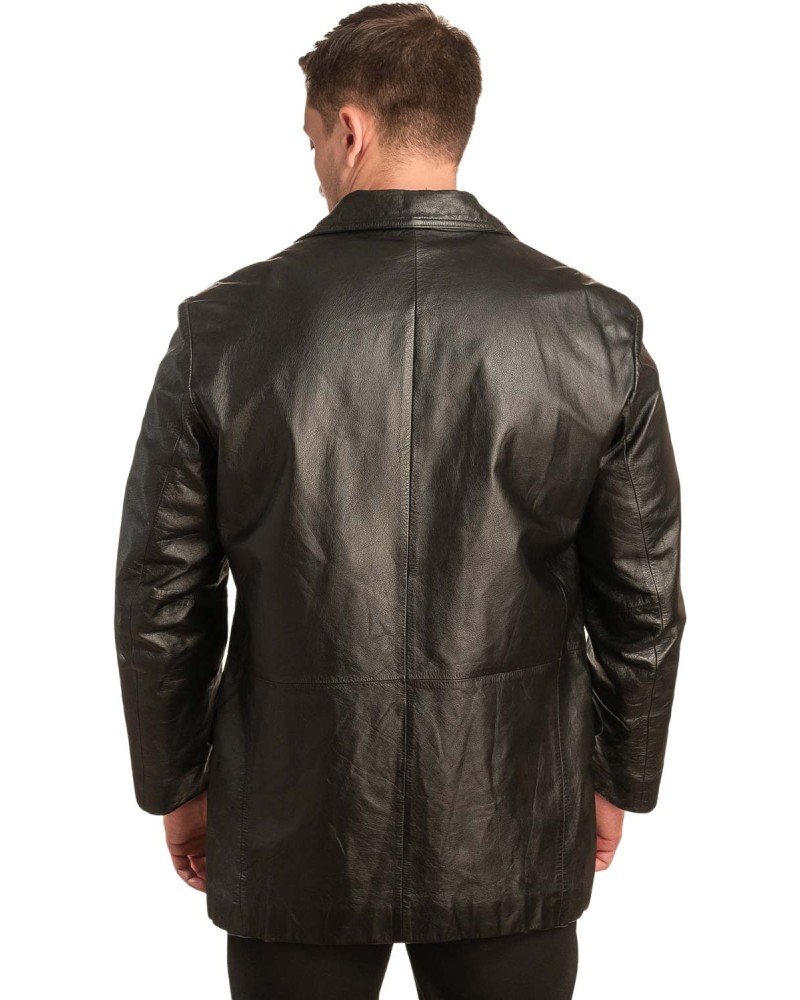 Γνήσιο Ανδρικό Δερμάτινο Σακάκι - Α125