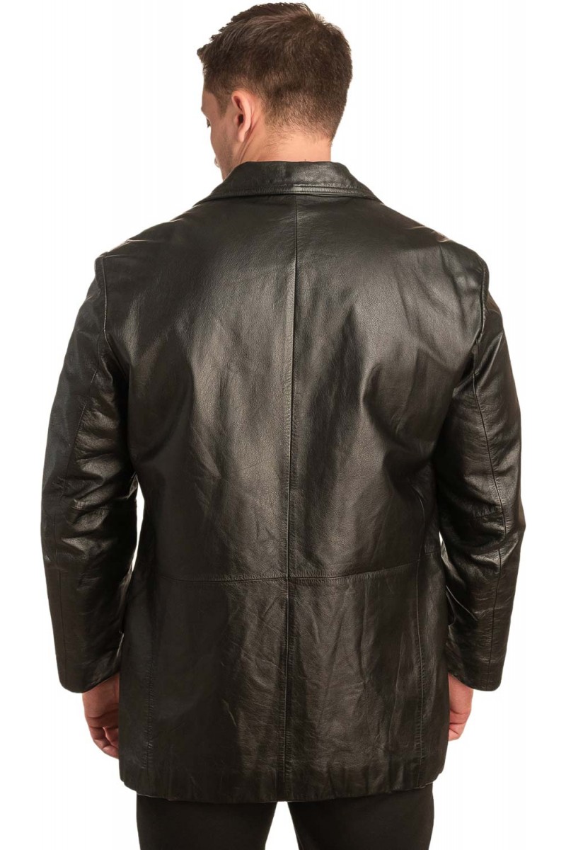Γνήσιο Ανδρικό Δερμάτινο Σακάκι - Α125 Γνήσιο Ανδρικό Δερμάτινο Σακάκι - Α125