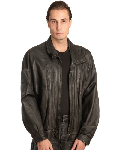 Γνήσιο Ανδρικό Δερμάτινο Μπουφάν - A132