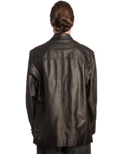 Γνήσιο Ανδρικό Δερμάτινο Σακάκι - Α136