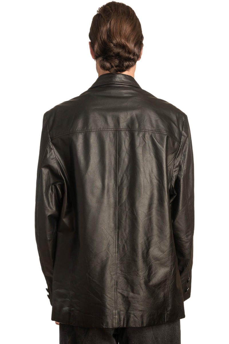 Γνήσιο Ανδρικό Δερμάτινο Σακάκι - Α136 Γνήσιο Ανδρικό Δερμάτινο Σακάκι - Α136