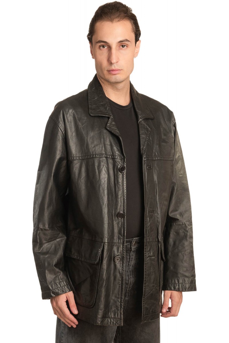 Γνήσιο Ανδρικό Δερμάτινο Σακάκι - Α140 Γνήσιο Ανδρικό Δερμάτινο Σακάκι - Α140