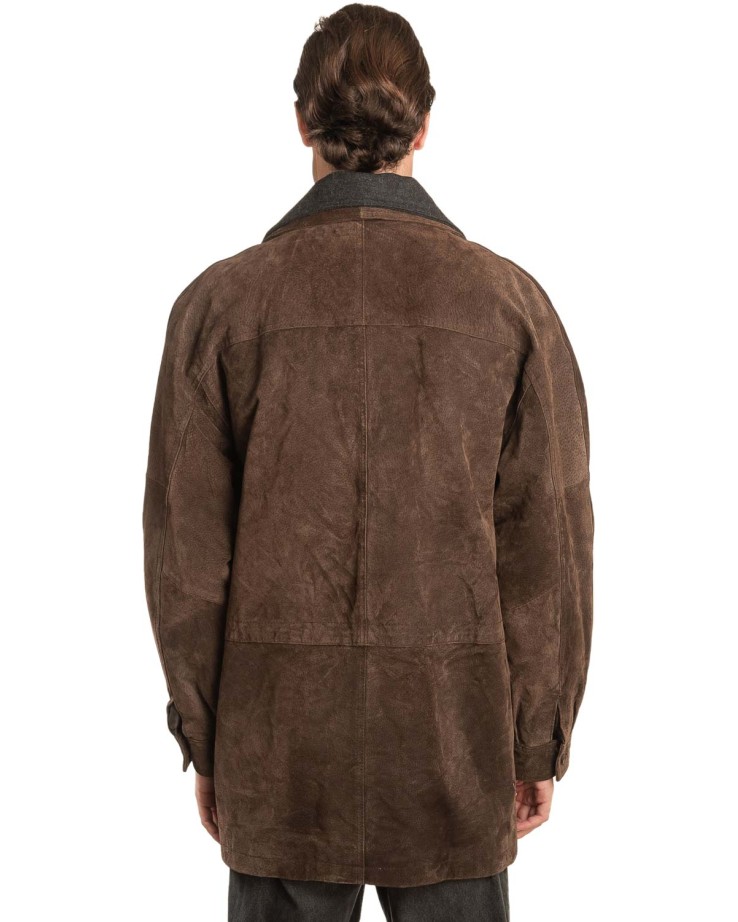 Γνήσιο Ανδρικό Δερμάτινο Μπουφάν - A142