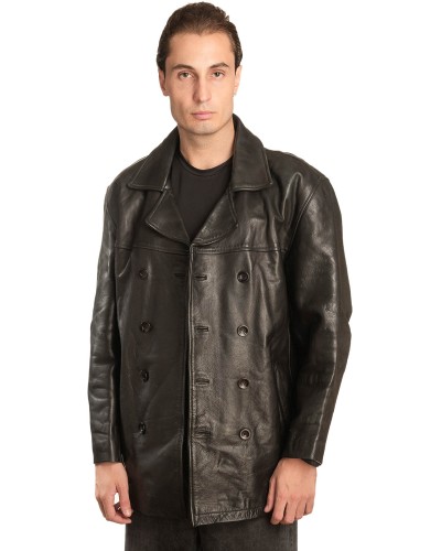 Γνήσιο Ανδρικό Δερμάτινο Μπουφάν - A152