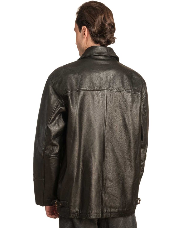Γνήσιο Ανδρικό Δερμάτινο Μπουφάν - A153