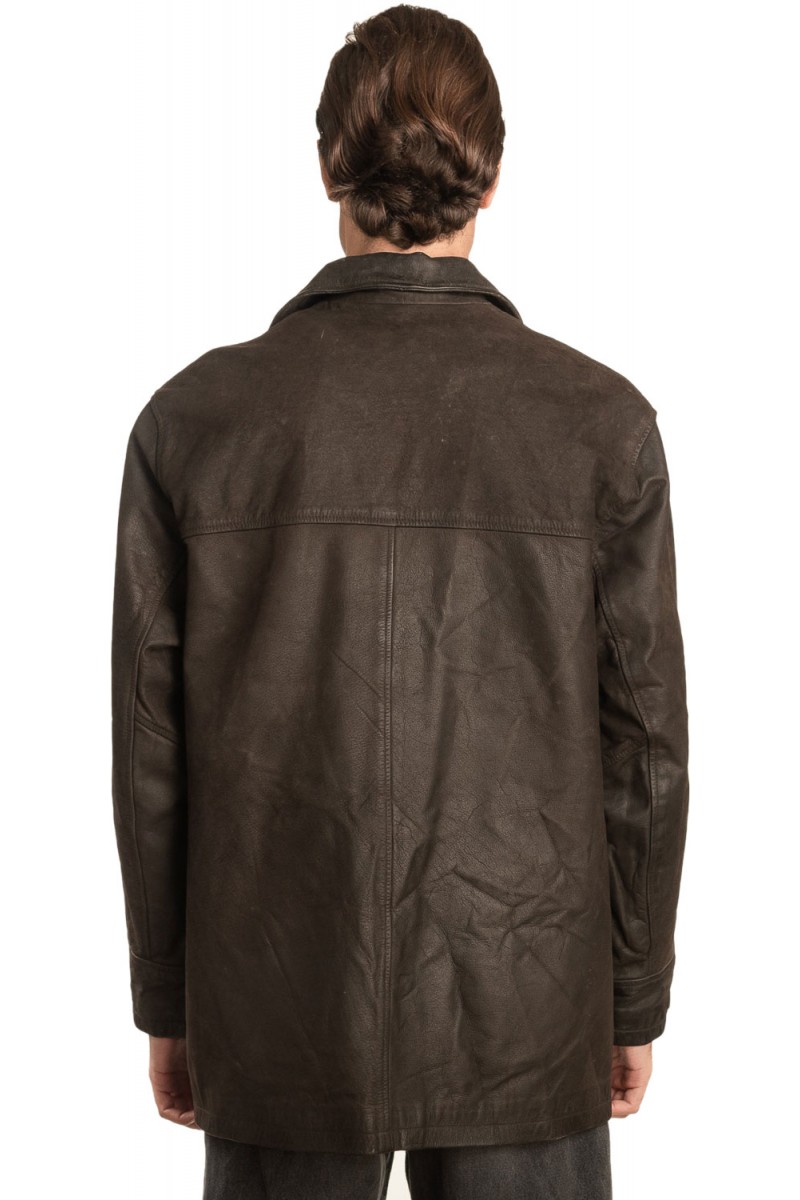 Γνήσιο Ανδρικό Δερμάτινο Σακάκι - Α154 Γνήσιο Ανδρικό Δερμάτινο Σακάκι - Α154