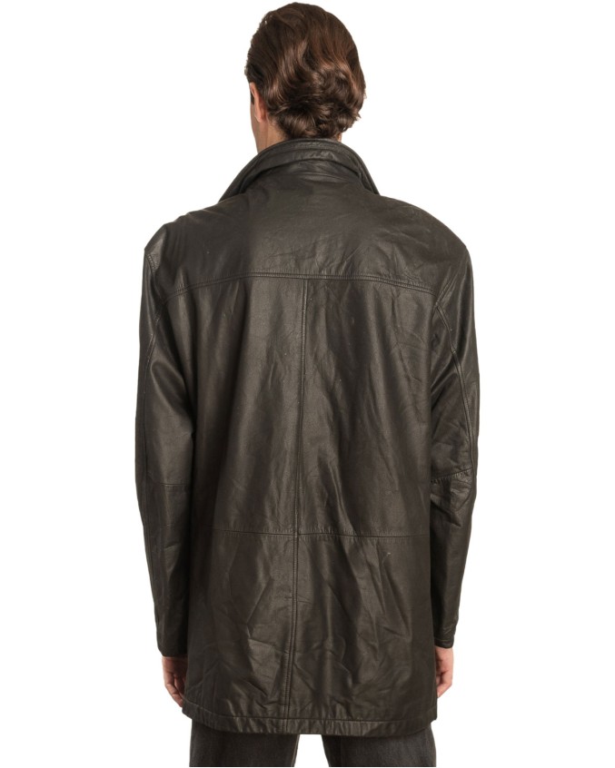 Γνήσιο Ανδρικό Δερμάτινο Μπουφάν - A167