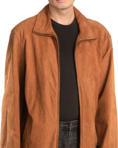 Γνήσιο Ανδρικό Δερμάτινο Μπουφάν - A169