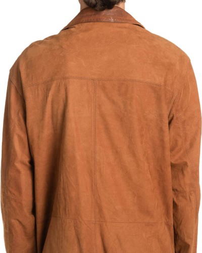 Γνήσιο Ανδρικό Δερμάτινο Μπουφάν - A169