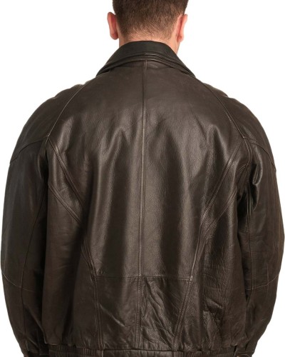 Γνήσιο Ανδρικό Δερμάτινο Μπουφάν - A177